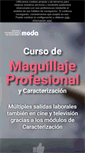 Mobile Screenshot of curso-maquillaje.es
